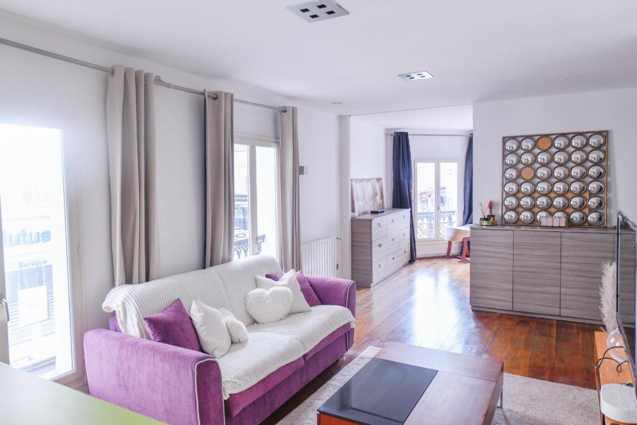 Loft Lumineux Hyper Centre Vincennes Rer A 5 Min - Parking Gratuit Apartment Ngoại thất bức ảnh