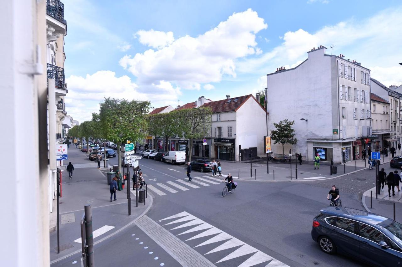 Loft Lumineux Hyper Centre Vincennes Rer A 5 Min - Parking Gratuit Apartment Ngoại thất bức ảnh